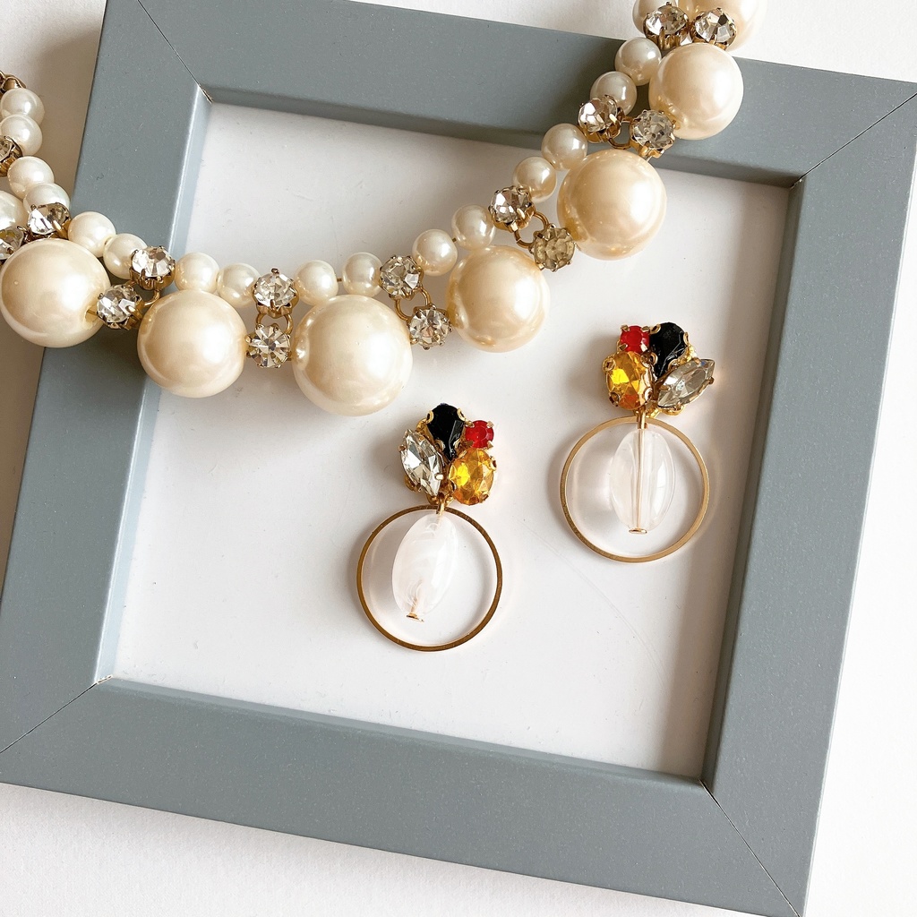 テニスの王子様 立海大附属モチーフビジューピアス