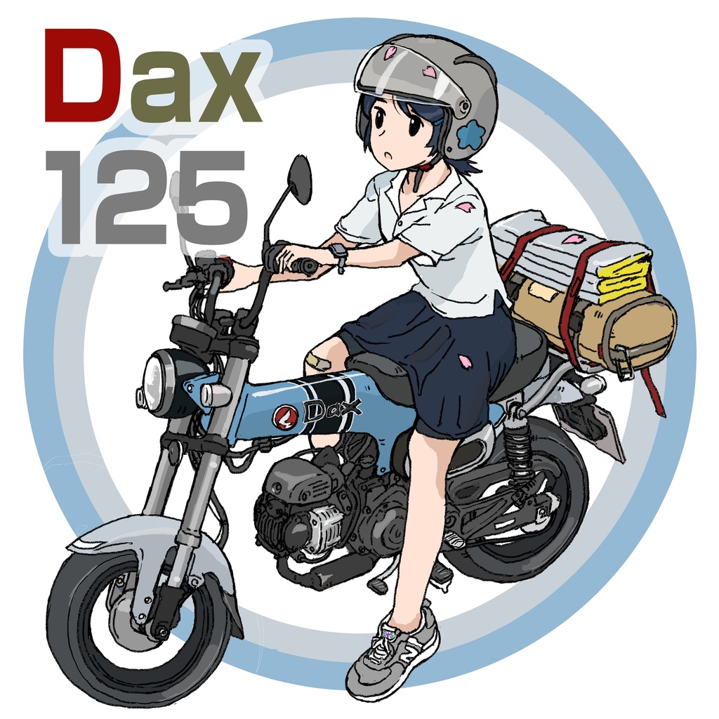 DAX125_ステッカー