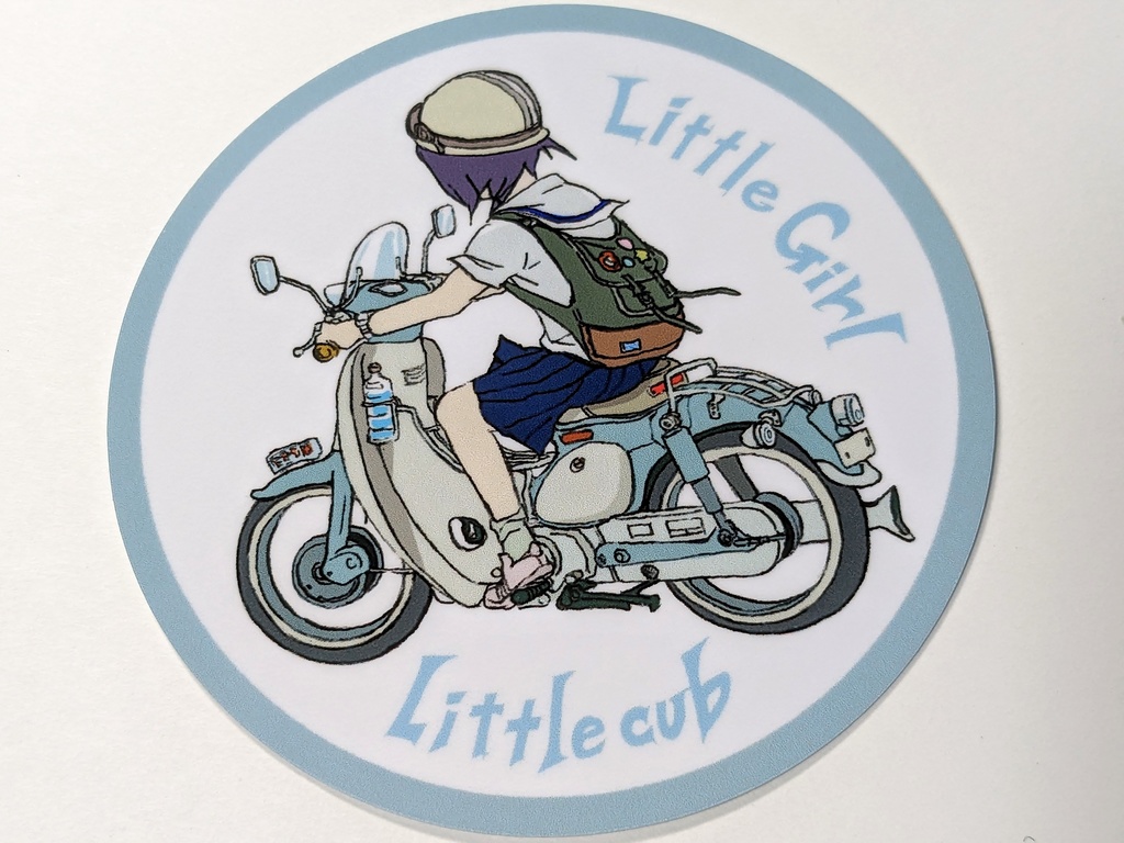 Little girl Little cub ステッカー（ver.2）