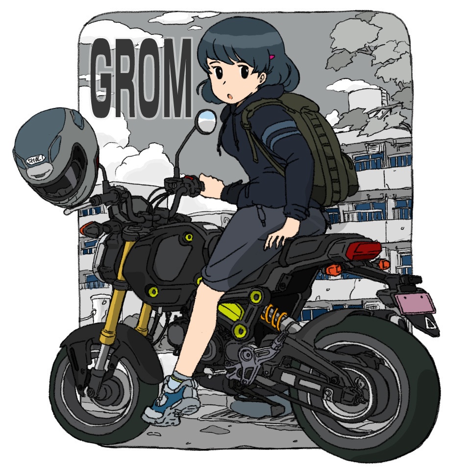 ホンダGROM（グロム）ステッカー