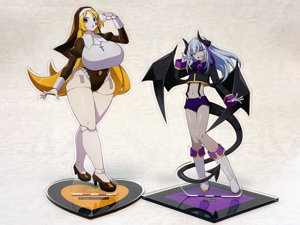 C107新作 ピニャ=コラーダ&マイア アクリルスタンド(SISTER&DEVIL mode)