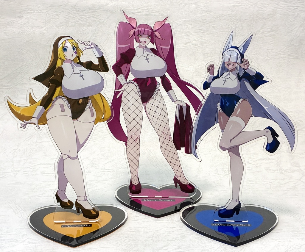 C107新作 ピニャ=コラーダ&マイア アクリルスタンド(SISTER&DEVIL mode)