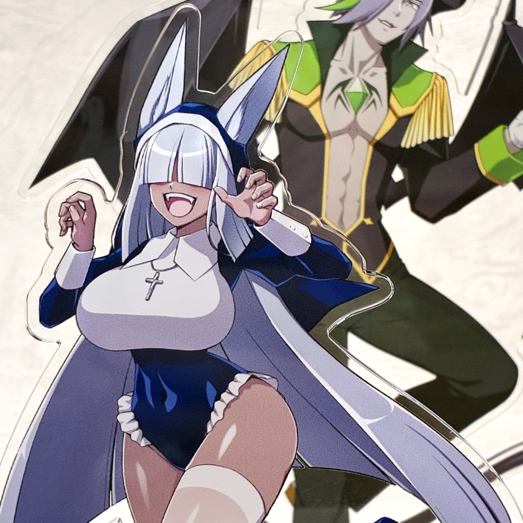 C107新作 ビッチーズ6号＆フィルス アクリルスタンド（SISTER＆DEVIL mode）
