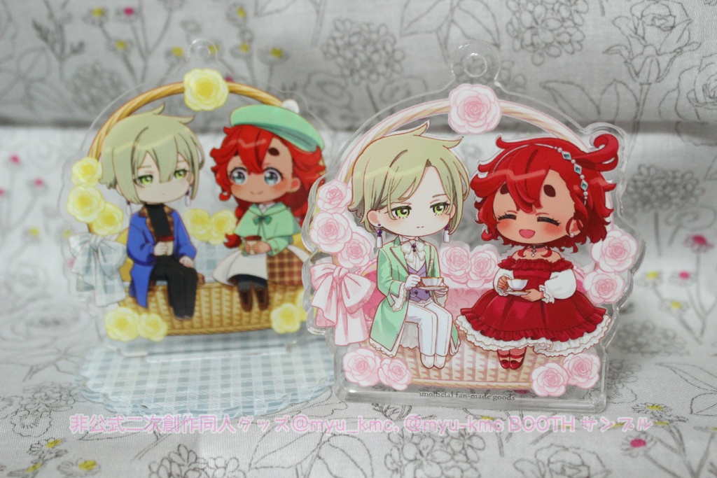 【セット】【傷あり単品】アフタヌーンティーアクリルブロック