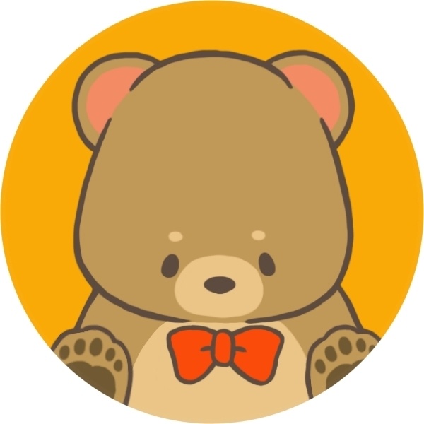 クマ🐻アイコン（フリー）