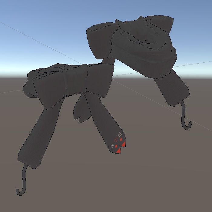 【あずき用】ねこまふらー【VRChat想定】