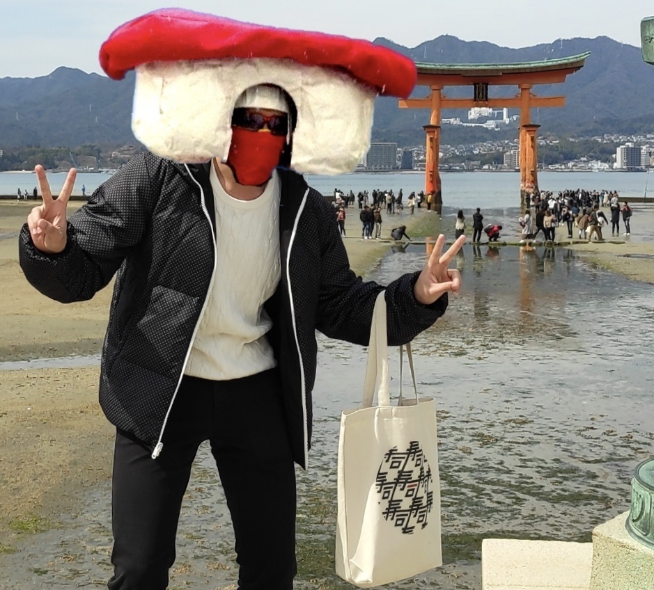 寿司ロゴトートバッグ