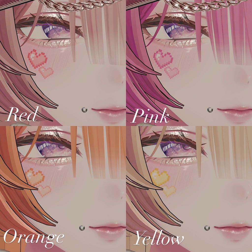 【Sticker Texture】-8bit LoVE-