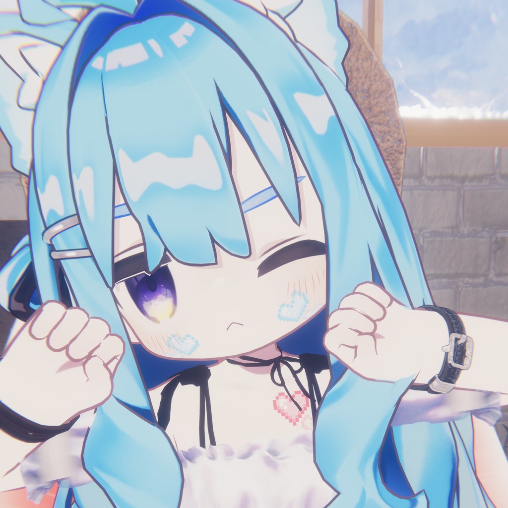 【Sticker Texture】-8bit LoVE-