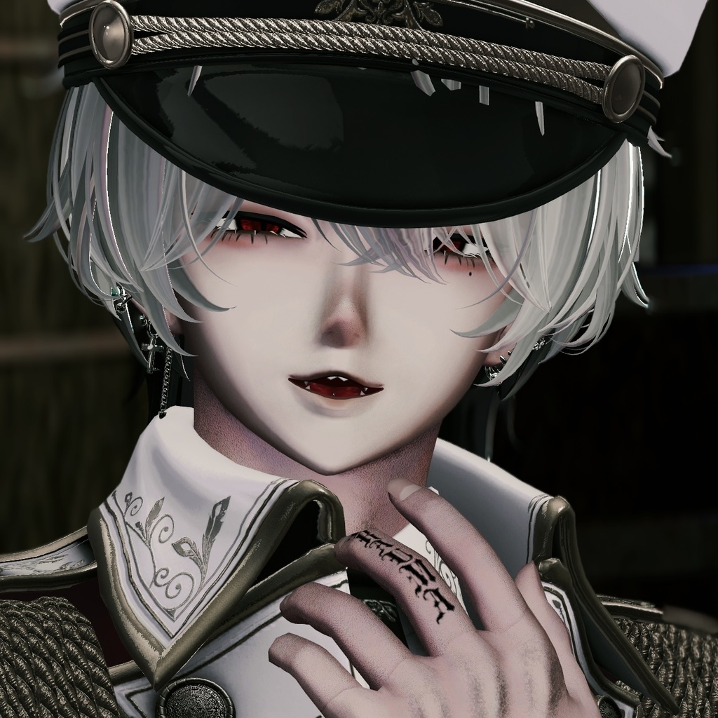 【Finger Tattoo】-𝓣𝓡𝓐𝓤𝓜𝓐- 4アバター対応