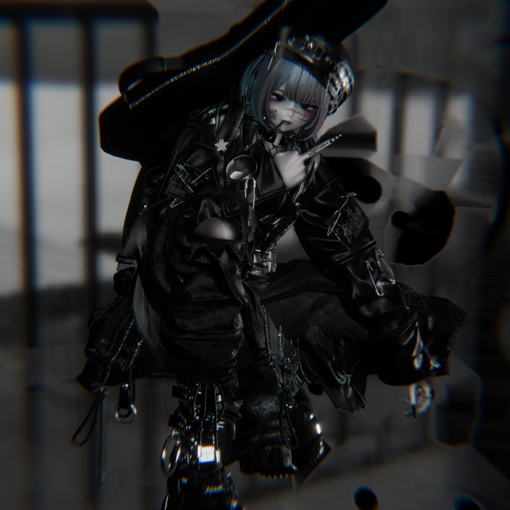 【Finger Tattoo】-𝓣𝓡𝓐𝓤𝓜𝓐- 4アバター対応