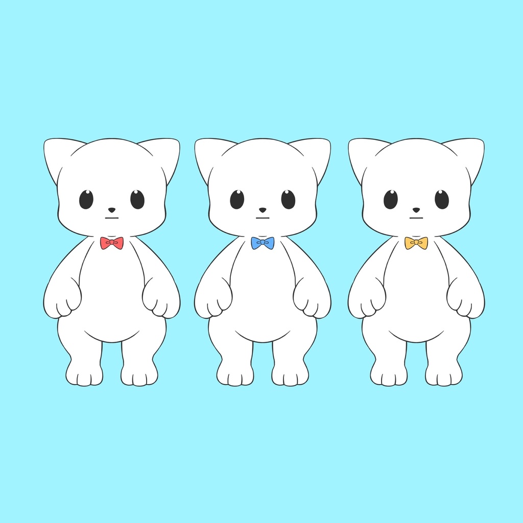 【VTubeStudio】Animal Mascot【Live2D Model】