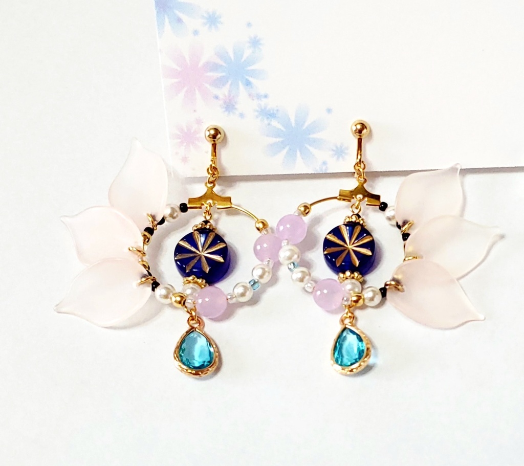 【FGO】花の魔術師マーリン イメージイヤリング