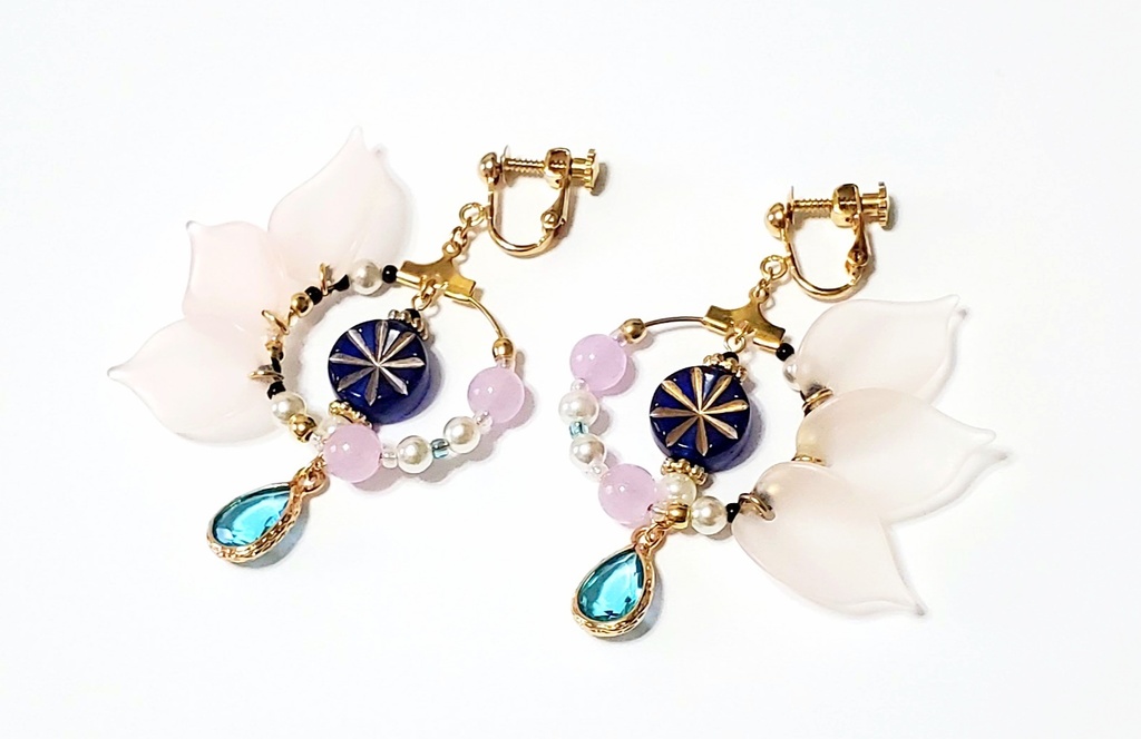 【FGO】花の魔術師マーリン イメージイヤリング