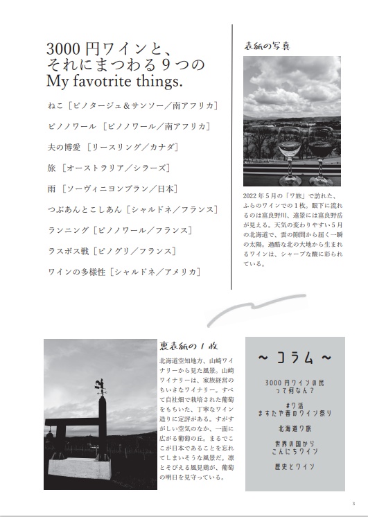 【ワインエッセイ本】3000円ワインの民 Vol.3