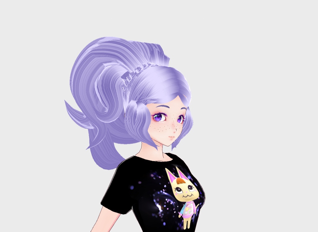 Fluffy Ponytail