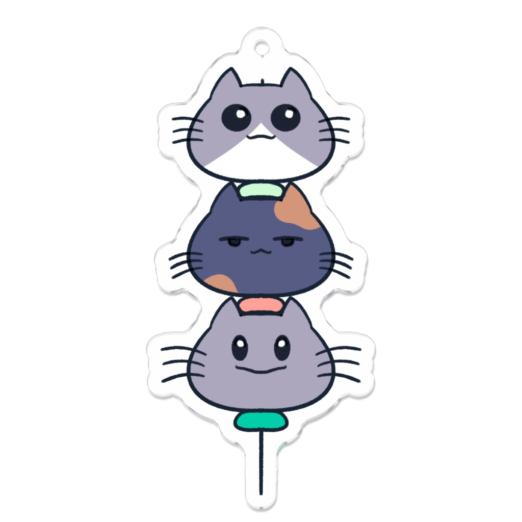 ねこちゃん団子