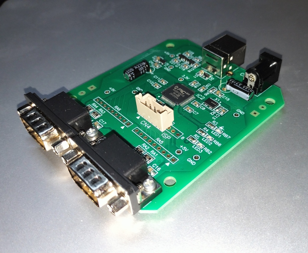 X68000エミュレータ用ジョイポートユニット「じょいぽーとU君」RevD