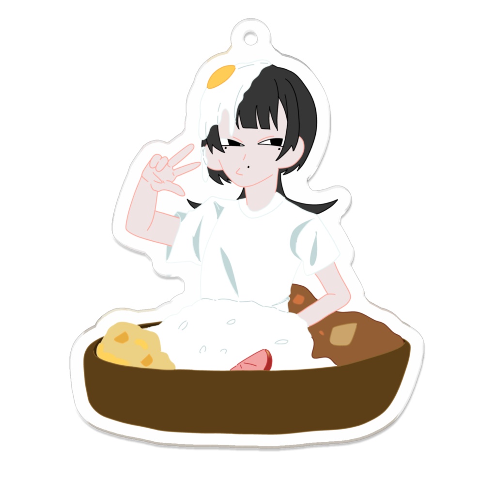 食べ物な男子シリーズアクキー