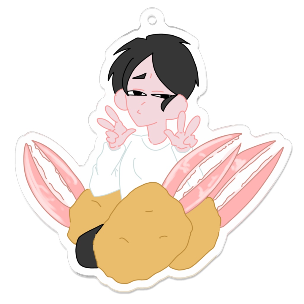 食べ物な男子シリーズアクキー