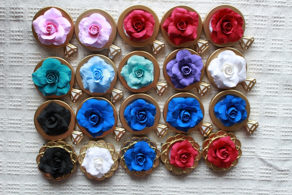 🌈【カラフルアートフェス限定セット】フレーム仕立てのバラ