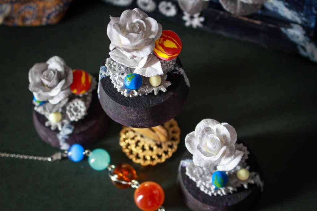 《個展感謝セール》Galaxy Roseー惑星ー