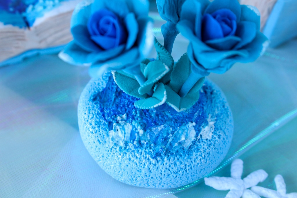 《個展感謝セール》手のひらのお庭ー渚ー