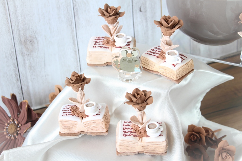 《個展感謝セール》立体植物図鑑ココア&いちごミルク