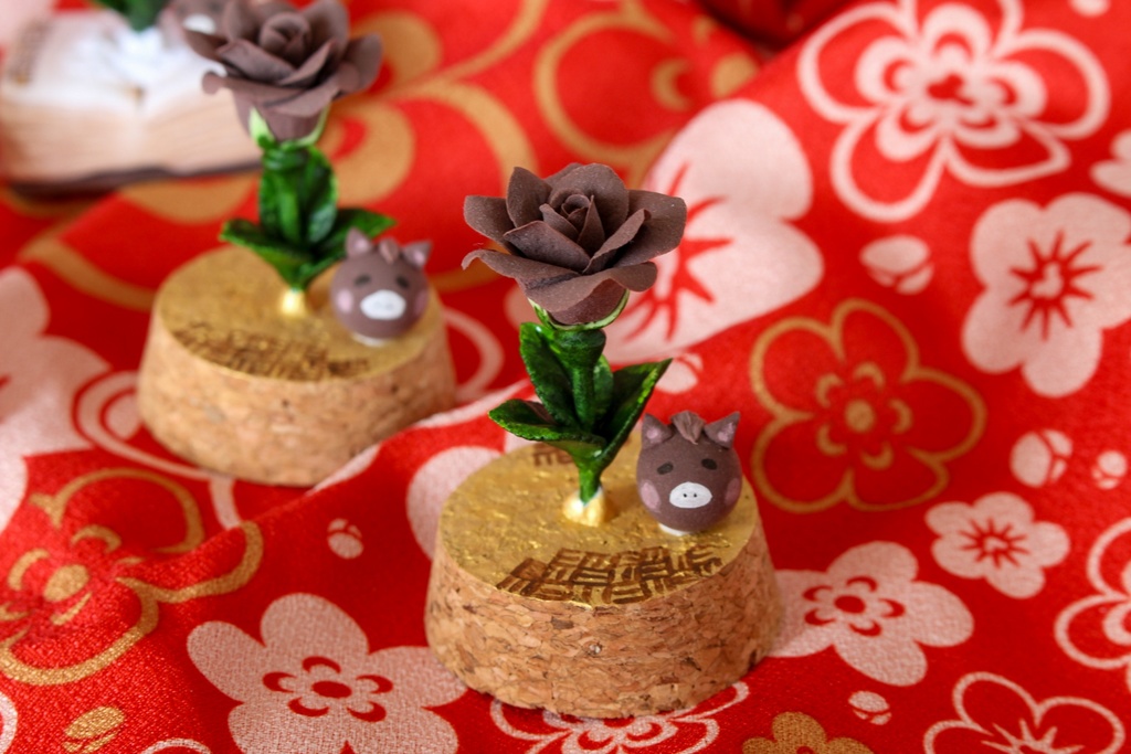 ガラスドーム仕立てのバラー午ー