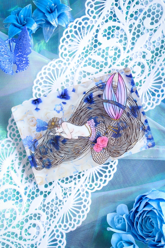 Ericaさんコラボ　人魚姫アクリルブロック