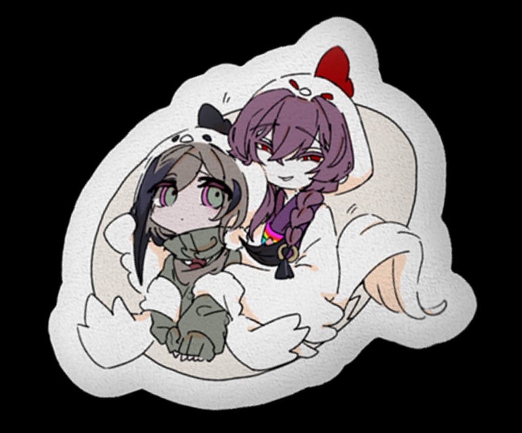 c陣二羽鶏ふかふか孵化クッション