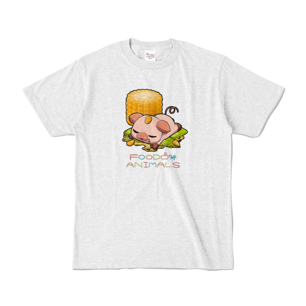 トウモロコシぶたちゃんtシャツ ぎんいろ工房 Booth