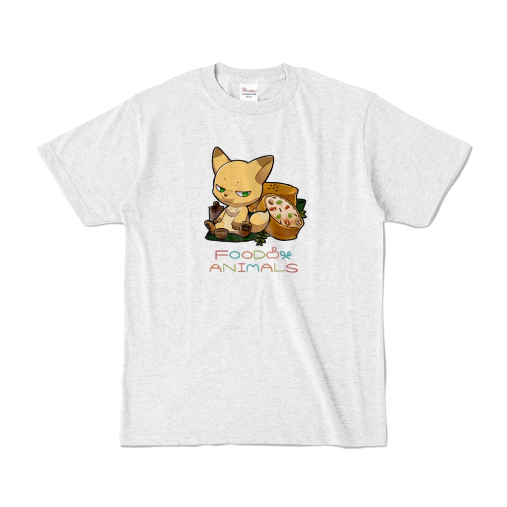 いなり寿司きつねちゃんTシャツ