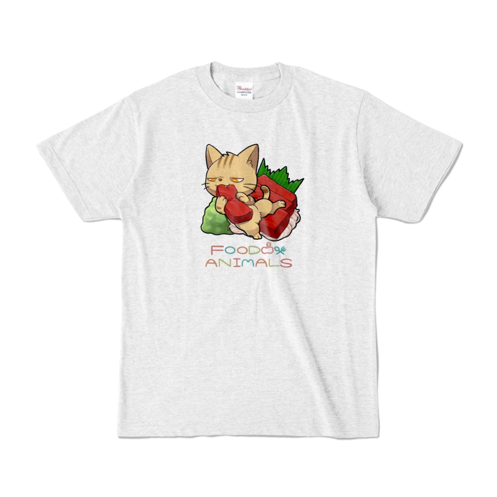 お刺身ねこちゃんTシャツ
