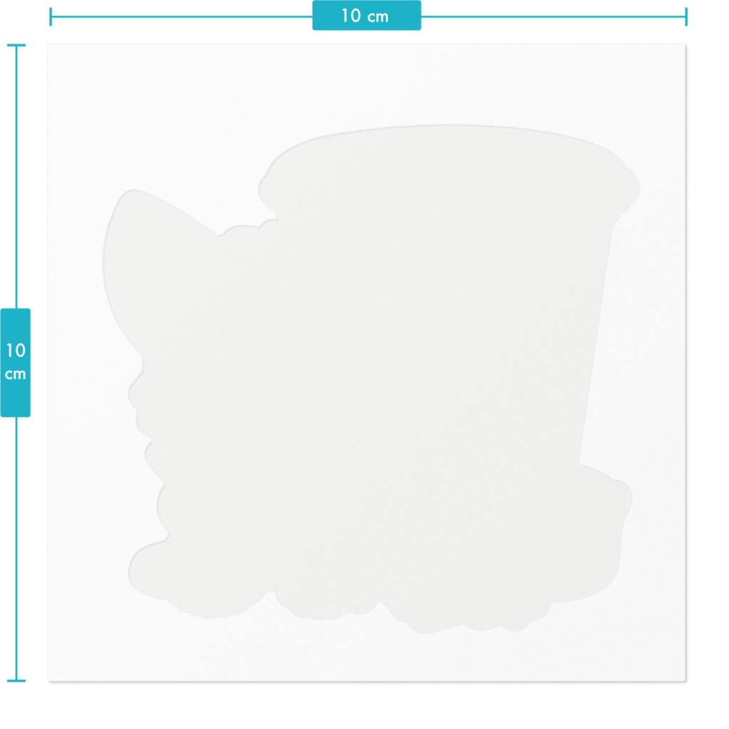 タピオカオオカミちゃんステッカー