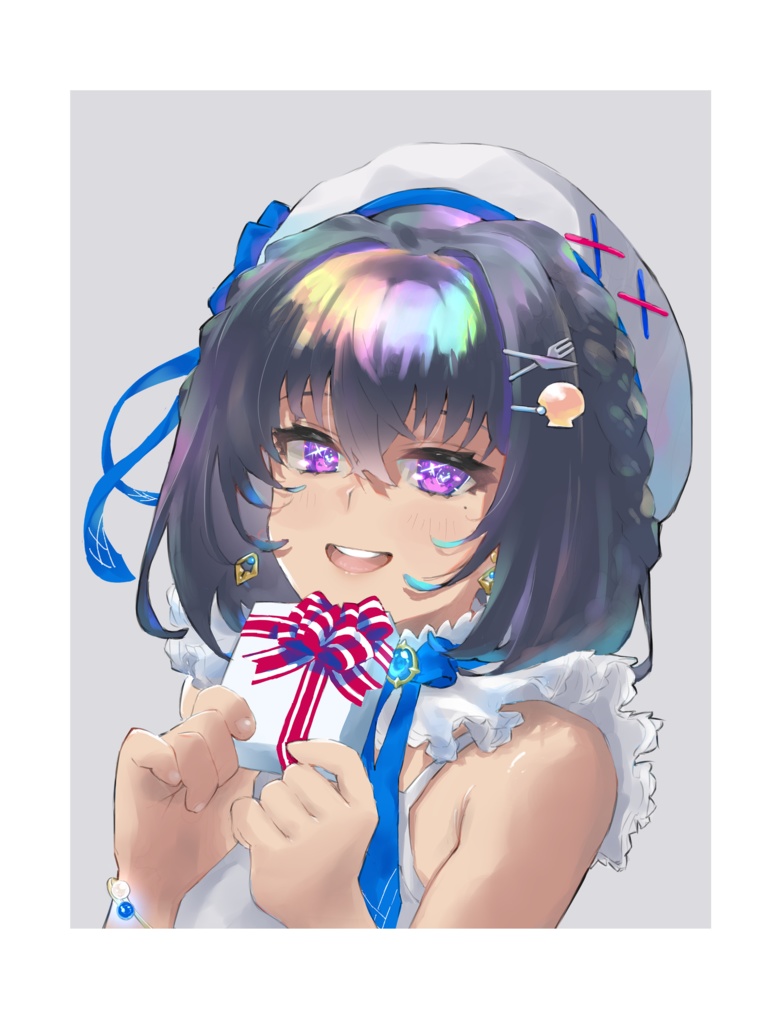 【vTuber凪乃ましろさんイラスト集】Gift