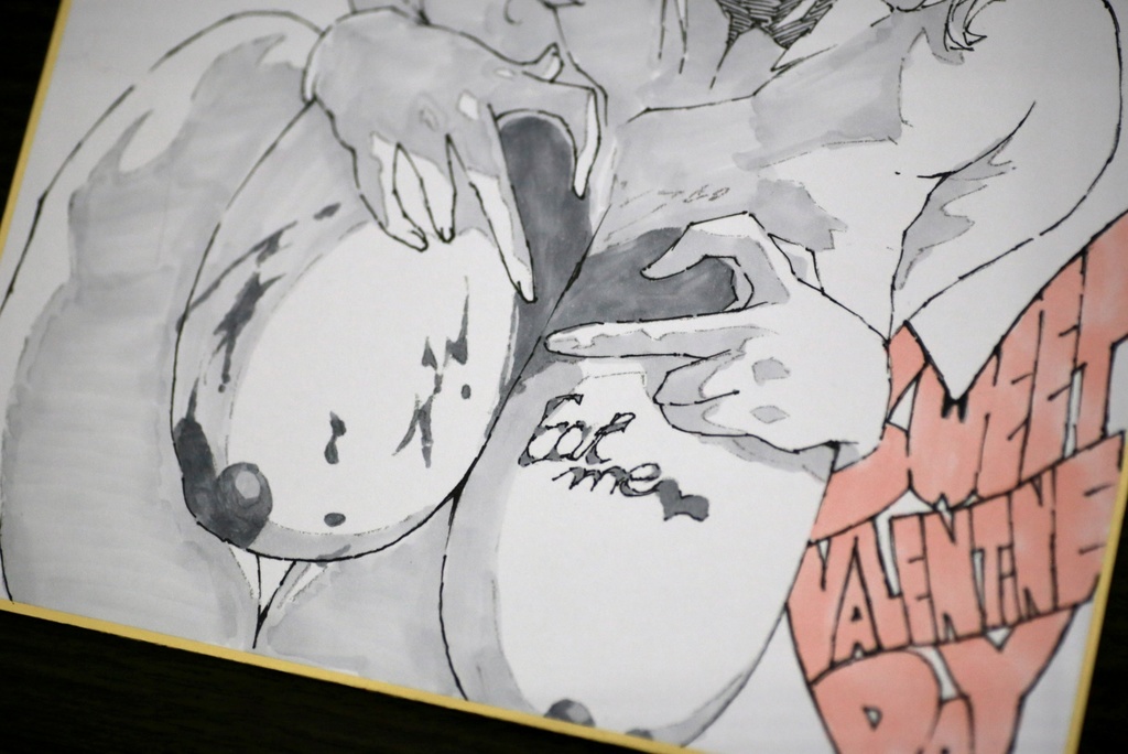 【NIKKE色紙】アニスちゃんスペシャル色紙(バレンタイン)