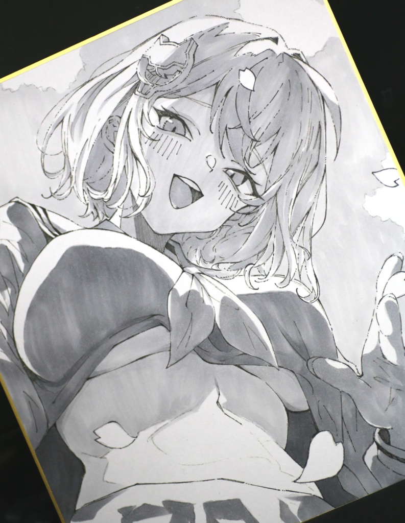 【NIKKE色紙】お花見アニスちゃん色紙(2種)(4月)