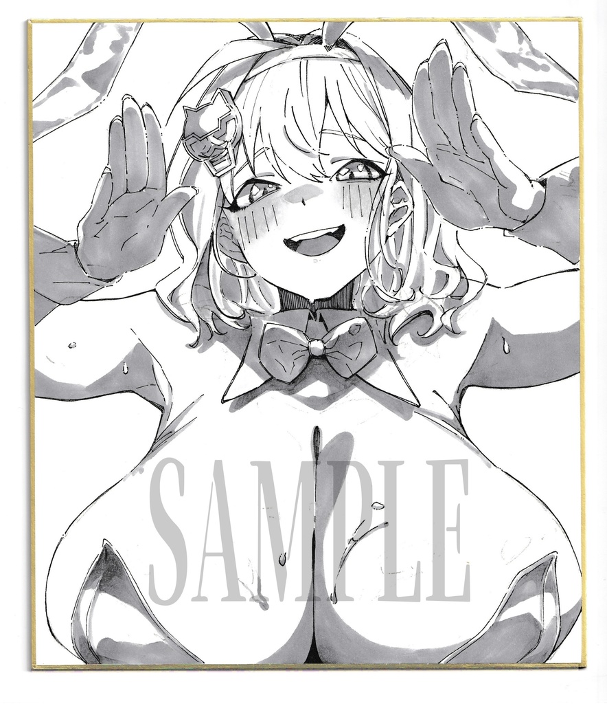 【NIKKE色紙】バニーアニスちゃん（5月）