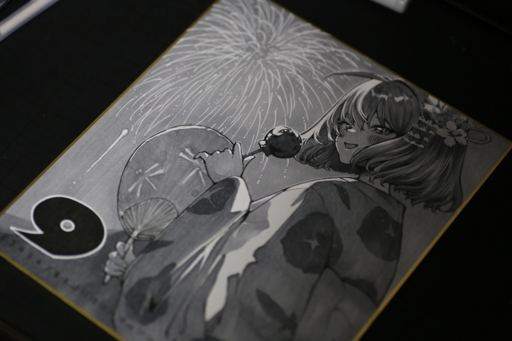 【NIKKE色紙】浴衣アニスちゃん(9月)