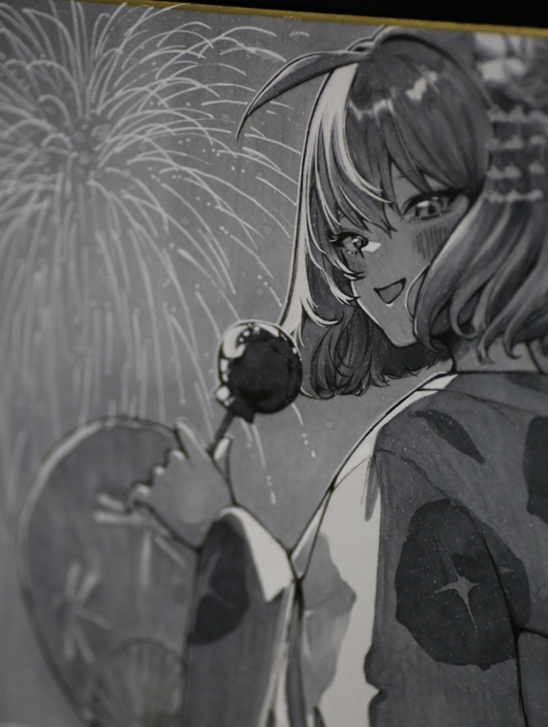 【NIKKE色紙】浴衣アニスちゃん(9月)