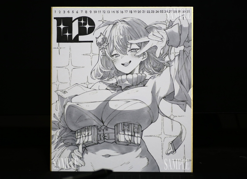 【NIKKE色紙】アニス -拡張武装:STAR ver -(12月)