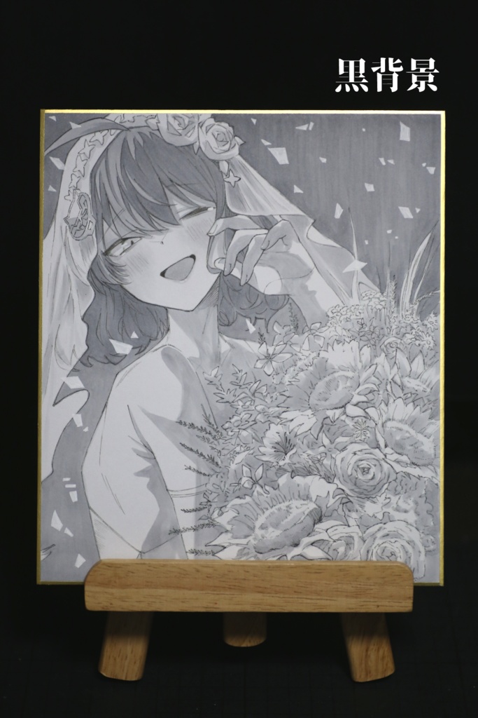 【NIKKE色紙】花嫁アニスちゃん