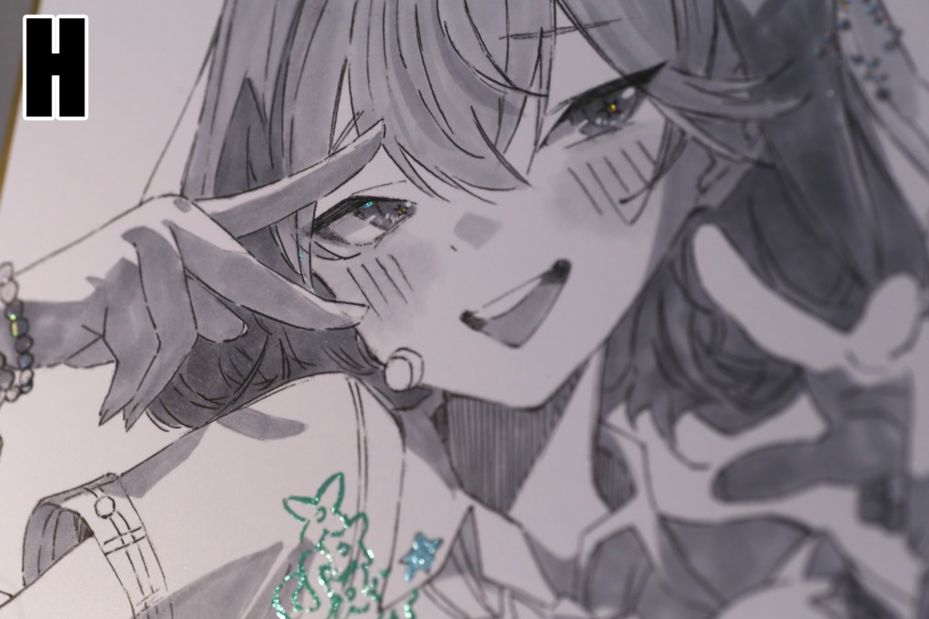 【NIKKE色紙】箔押しアニスちゃん(12種)