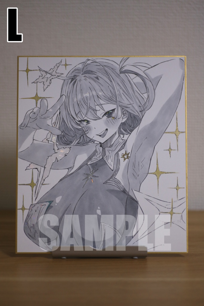 【NIKKE色紙】箔押しアニスちゃん(12種)