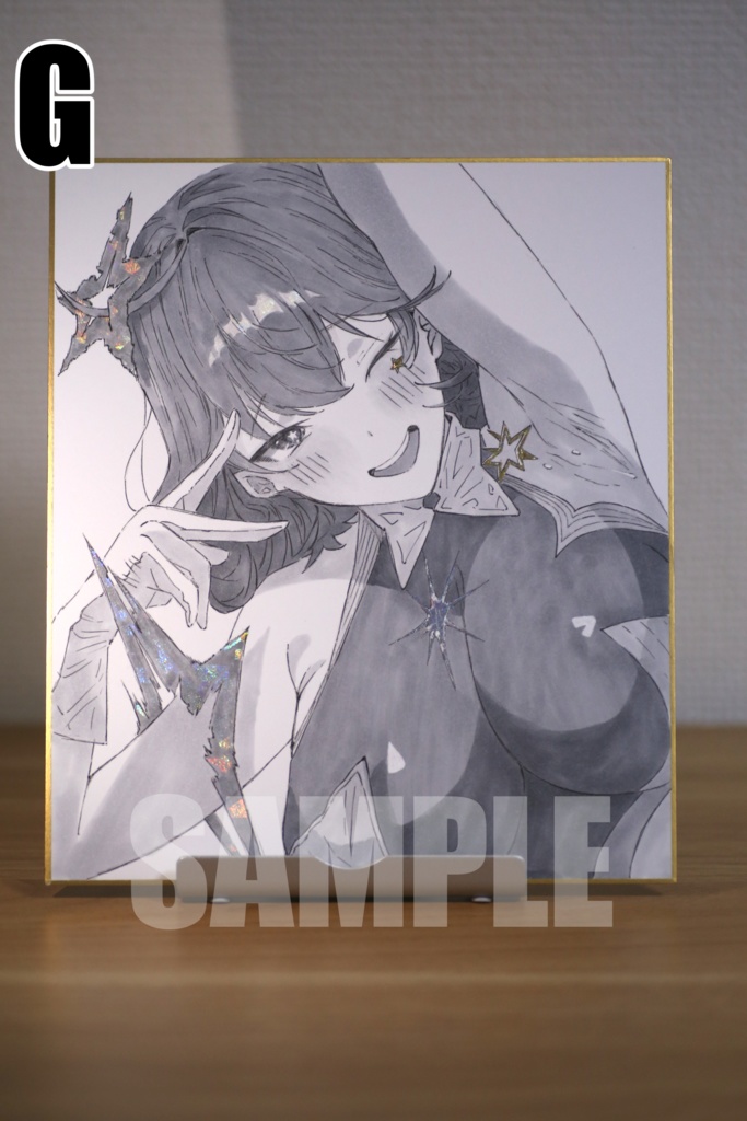 【NIKKE色紙】箔押しアニスちゃん(12種)