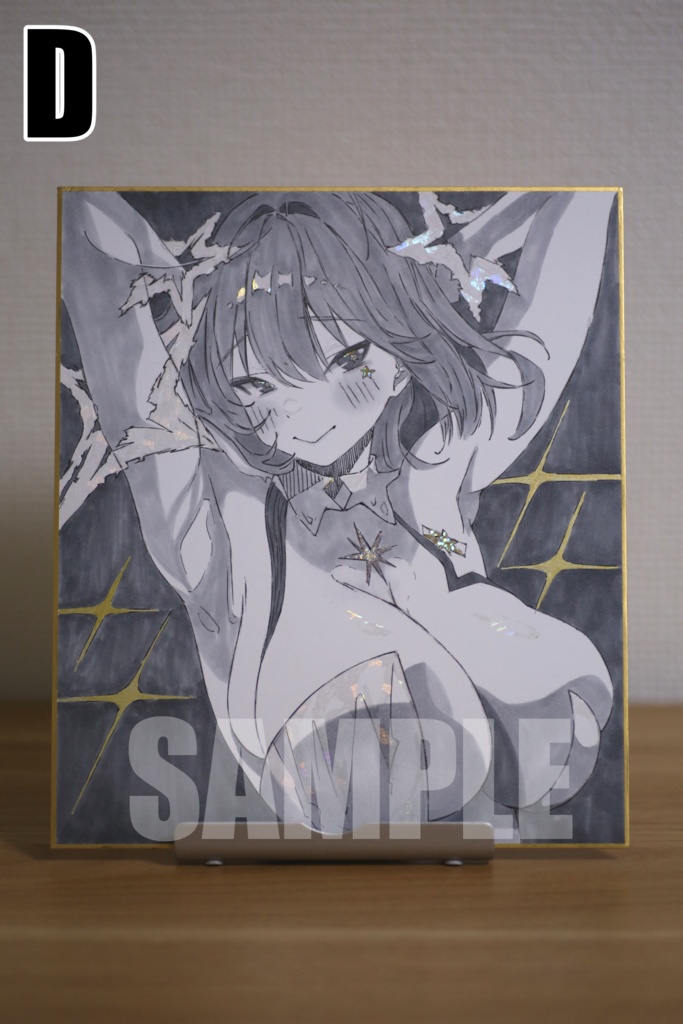 【NIKKE色紙】箔押しアニスちゃん(12種)