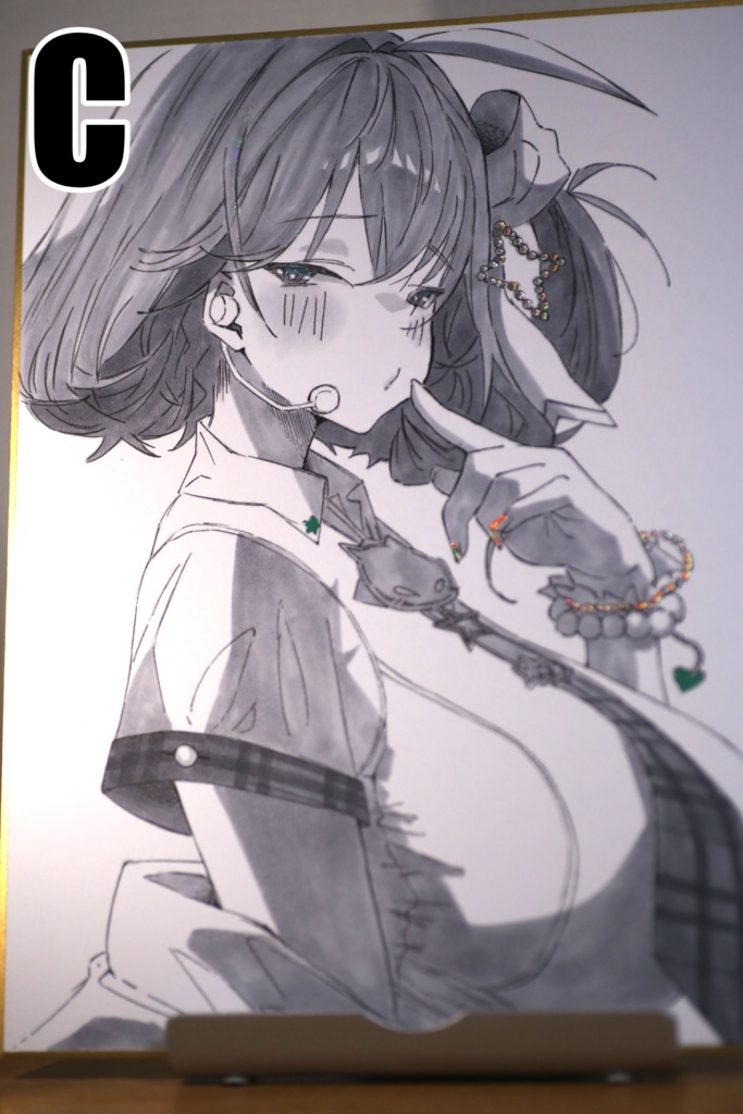 【NIKKE色紙】箔押しアニスちゃん(12種)