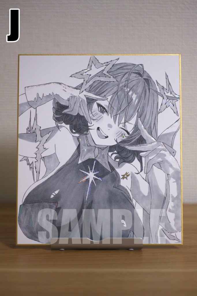 【NIKKE色紙】箔押しアニスちゃん(12種)