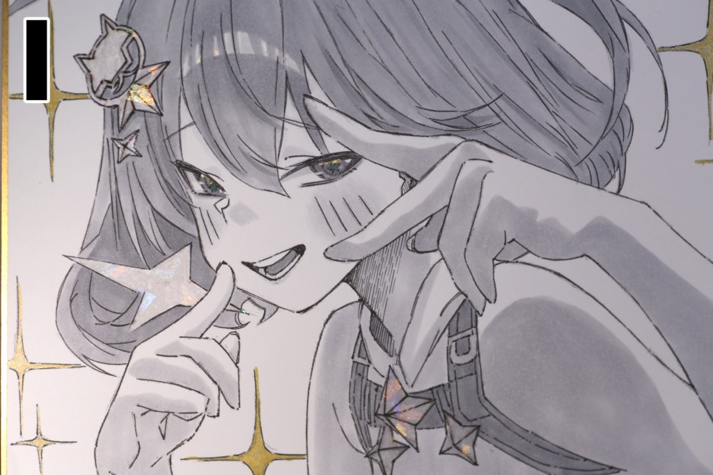 【NIKKE色紙】箔押しアニスちゃん(12種)
